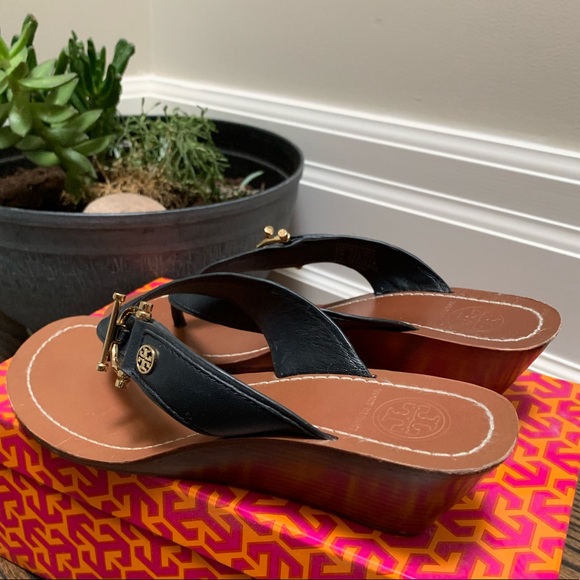 Tory Burch Wedges (very gently used) - Picture 10 of 12
